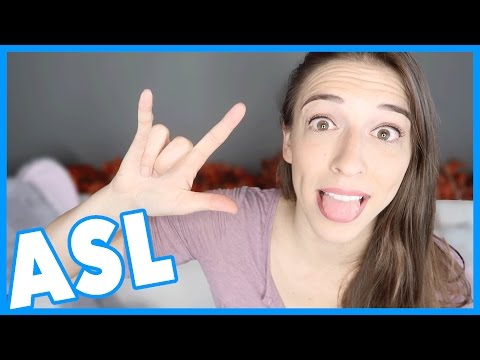 Basic American Sign Language! - UCnly7EqUq7unVpf0G84BjLg