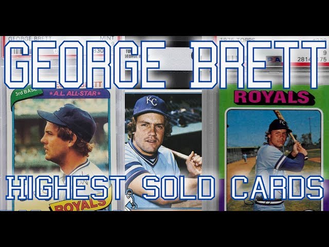 George Brett Baseball Card Sells for Record Price