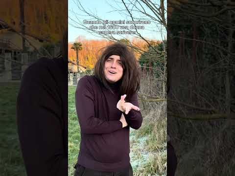 Le donne nel 1600😂😂😂