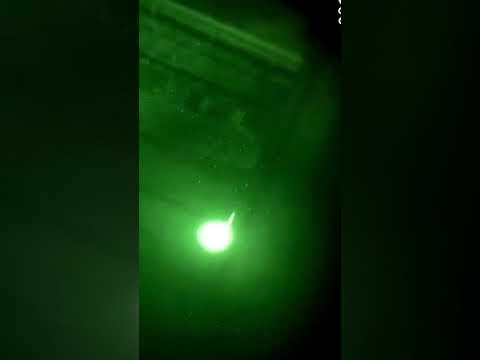 Using A Airsoft Grenade Launcher Under Night Vision  #ukairsoft #airsoftfails #airsoft