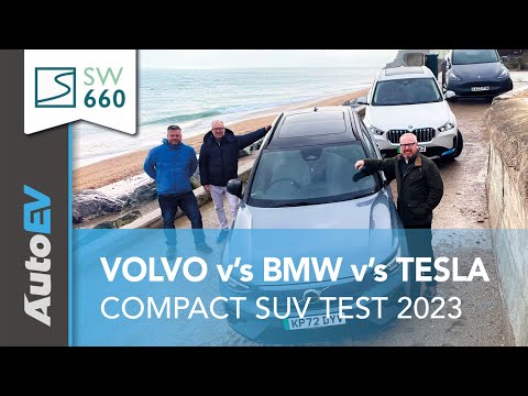 BMW iX1 v's Tesla Model Y v's Volvo XC40 - Family SUVs on test on the SW660