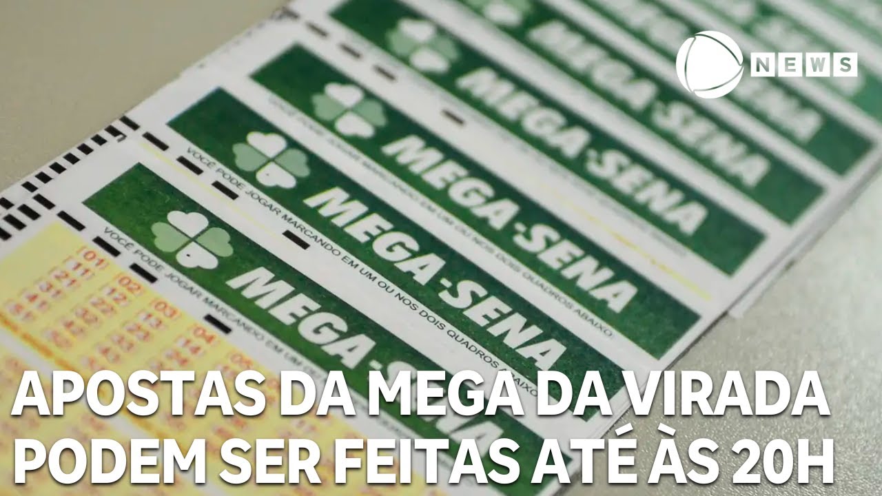 Mega da Virada: apostas podem ser feitas até às 20h