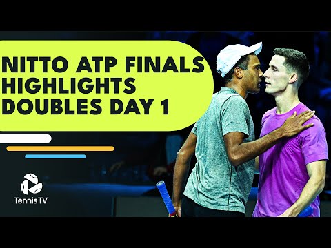 Ram/Salisbury & Glasspool/Heliovaara Feature | Nitto ATP Finals 2022 Doubles Highlights Day 1