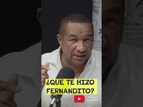 Luis Zapata Sánchez Habla sobre Fernandito Villalona