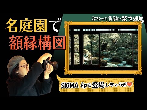 【SIGMA fp】  有名な庭園を額縁構図で切り取る！【写真散歩】〜ぶら~り葛飾・柴又編第5話〜