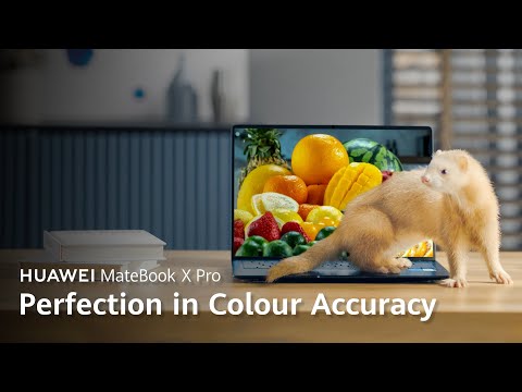 HUAWEI MateBook X Pro - Perfection in Colour Accuracy