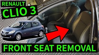 Come smontare il sedile anteriore Renault CLIO 3