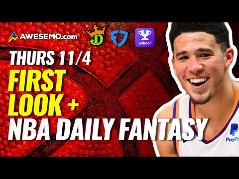 NBA Daily Fantasy First Look 11/4/21 | Slate Starter Podcast