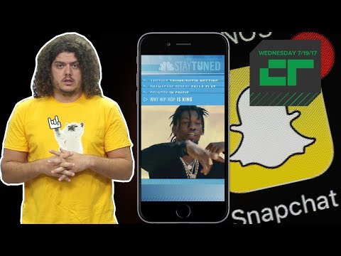 NBC Launches News Broadcast for Snapchat | Crunch Report - UCCjyq_K1Xwfg8Lndy7lKMpA