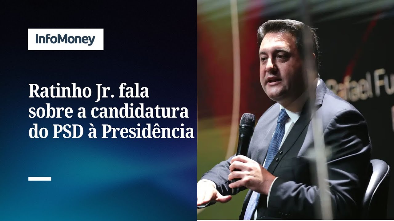 Ratinho Jr. fala sobre a candidatura do PSD à Presidência  | InfoMoney News