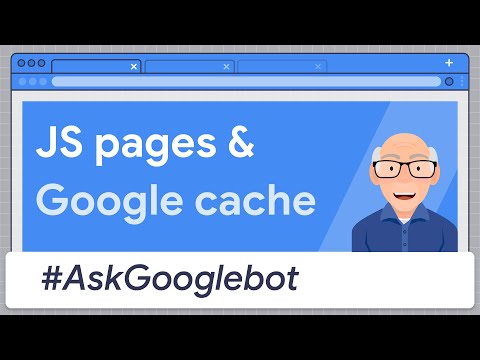 Why doesnt my JS page get cached in Google?