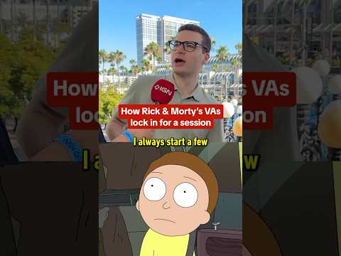 Rick and Morty's Ian Cardoni & Harry Belden reveal their lines to get into character! #ign #sdcc