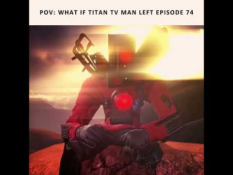 Titan Tv Man Left Titan Duo || Skull Edit 💀😭|| #skibiditoilet #edit #shorts #viralvideo