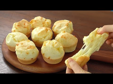 쫀득쫀득, 글루텐프리 치즈빵 만들기 :: 영상이 짧죠? 진짜 간단해요 :: Cheese Bread Recipe