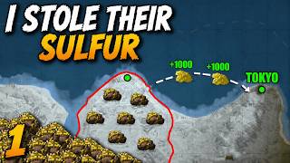 YouTube thumbnail for aloneintokyo's video titled 'I built between 3 clans and Stole Their Sulfur on Wipe day in Solo Rust...'