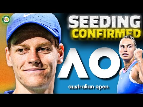 Australian Open 2025 Seeding CONFIRMED ✅  | GTL Tennis News