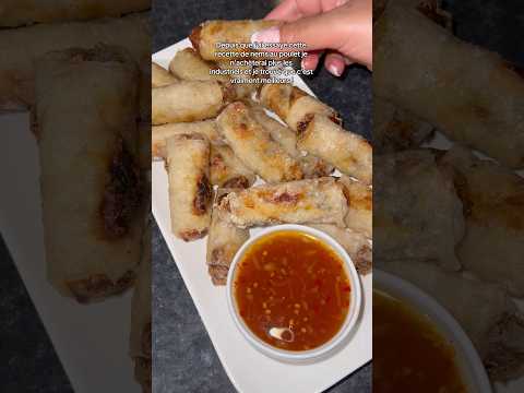 Nems au poulet #delicieux #tropbon #poulet #nems #bonnecuisine