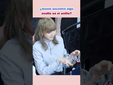 ¿<strong>Jennie</strong> encontró algo oculto en el anillo?
