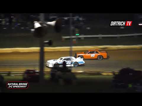 Pure Stock Feature Natural Bridge Speedway July 13, 2024 - dirt track racing video image