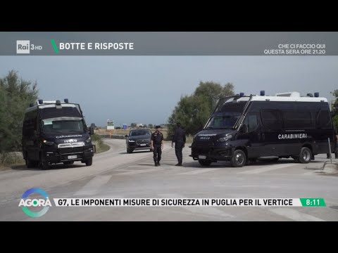 La sicurezza al G7 - Agorà 13/06/2024