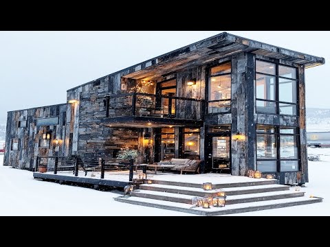 Why is this small house called the most modern and beautiful house I have ever seen?