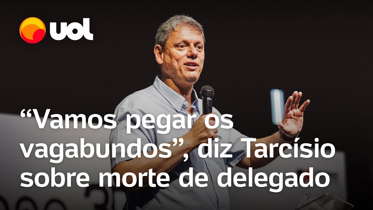Tarcísio diz que responsáveis por matar delegado Ferraz ‘vão pagar por isso’