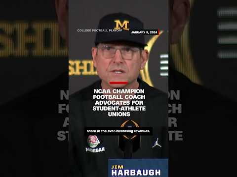 NCAA Champion football coach advocates for student-athlete unions