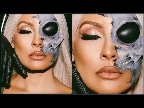 Alien Halloween Makeup Tutorial