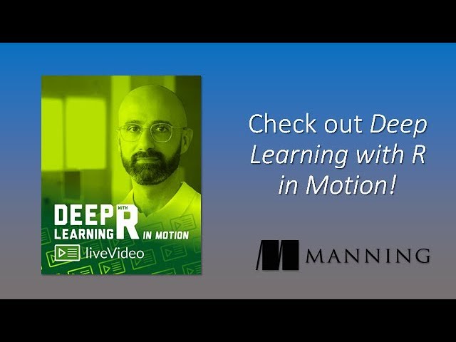 Deep Learning with R: Manning