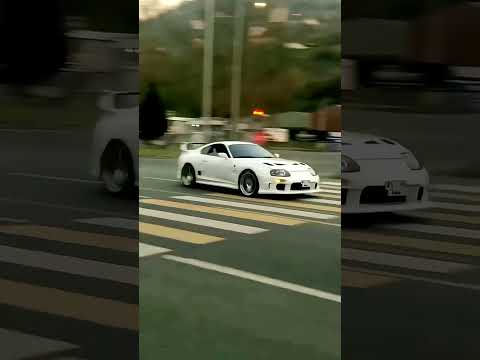 I'm in Love 😘 with Supra 🔥| Supra MK4 😈 | #shorts #supraattitude  #supra #exhaust #cars #supramk4