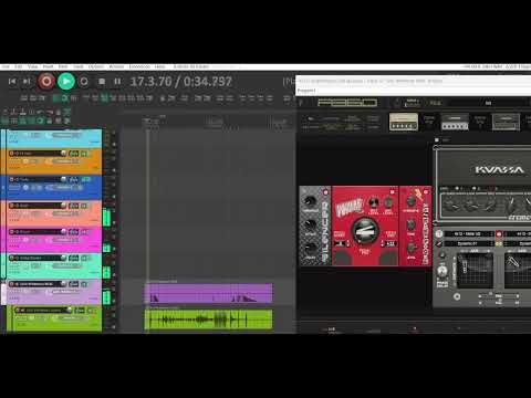 Short Tutorial - Showcase: Famous Floyd Squeals with Efektor Whammo without actual Floyd!