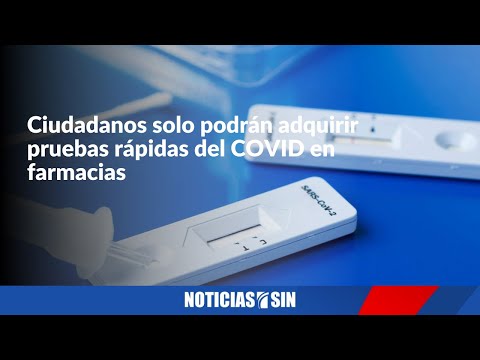 Venderán pruebas rápidas del COVID en farmacias