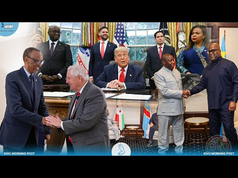 RDC VS RWANDA : TSHISEKEDI DÉFIE  KAGAME AVANT SIGNATURE DE L'ACCORD DE PAIX À WASHINGTON
