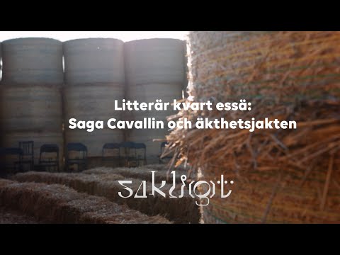 Sakli(g)t 2024: Saga Cavallin om äkthetsjakten