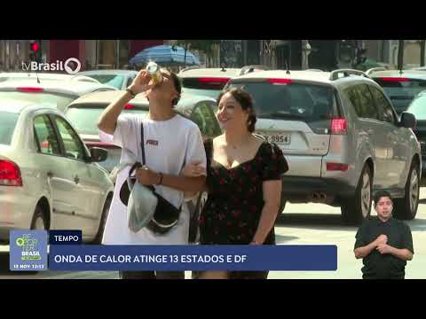 Onda de calor faz temperatura atingir recordes no país