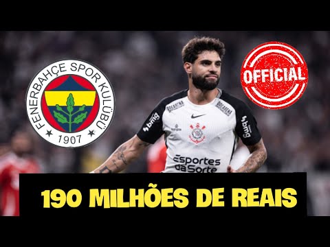 OFICIAL!!! YURI ALBERTO VENDIDO PARA O FENERBAHCE!!! CORINTHIANS ACEITA VENDER
