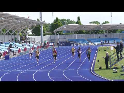 200m men B string National Athletics League at Sports City Manchester 4th June 2022