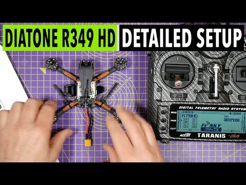 Diatone 2019 GT R349 HD full setup // Flight Footage // Betaflight // Caddx Turtle V2 settings - UCmU_BEmr7Nq_H_l9XxUglGw