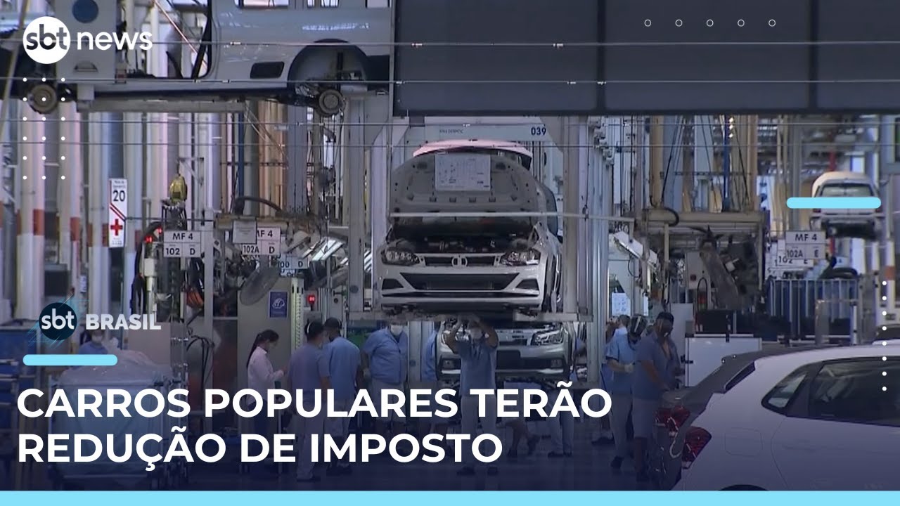 Governo lança IPI Verde com redução de imposto para veículos menos poluentes | SBTBrasil