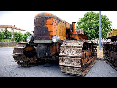 Тракторы с калоризаторными двигателями