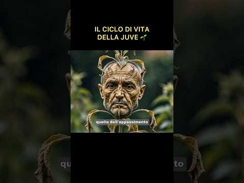 IL CICLO DI VITA DELLA JUVE 🌱 -  Parodia