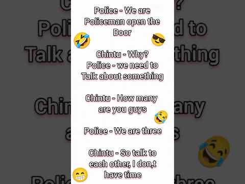funny#english#chintu#police#laughing