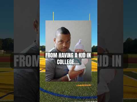 Then vs. now 😎 #jefflogan #transformation #father #dad #college #collegefootball #collegefootball26