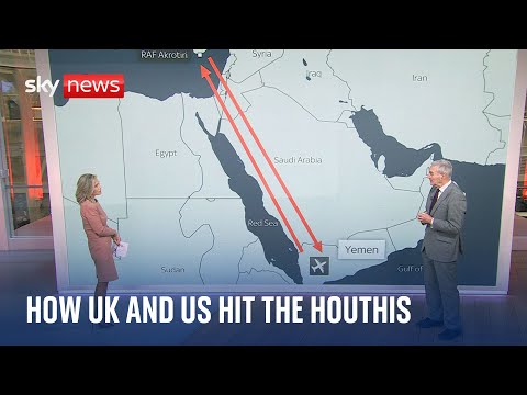 Middle East crisis: UK fighter pilots flew 3,200-mile round trip to strike Houthis