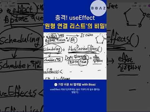 충격! useEffect '원형 연결 리스트'의 비밀!