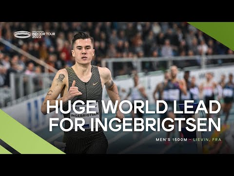 Ingebrigtsen sets track on 🔥  | World Indoor Tour 2023