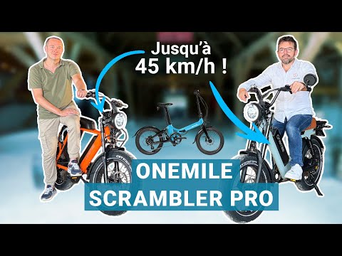 Onemile Scrambler Pro : on découvre ces speedbikes homologués au look démentiel