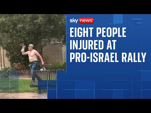Several injured in attack at pro-Israel rally in Colorado