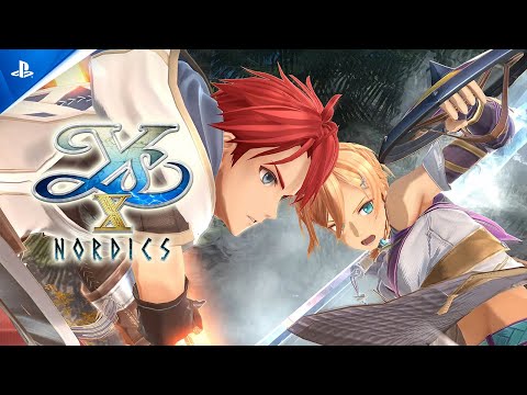 Ys X: Nordics - Launch Trailer | PS5 & PS4 Games