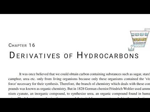 Derivatives of Hydrocarons (part 1)| 10th science chapter 16 CGBSE | SCERT | General science.